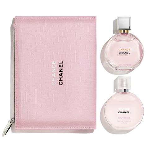 chanel chance eau tendre perfume gift set